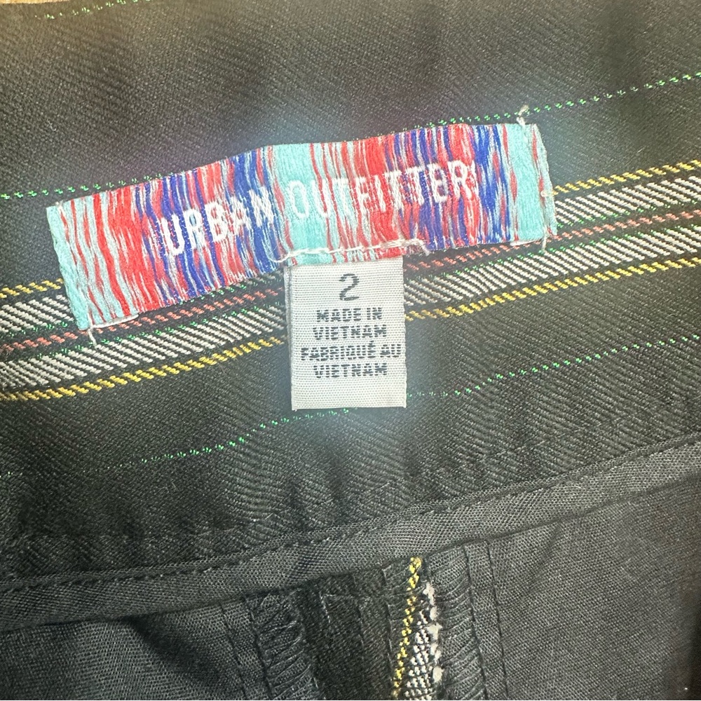 Urban Outfitters Marcella Y2K Multicolored Striped Flare Pants Size 2 - Picture 11 of 12
